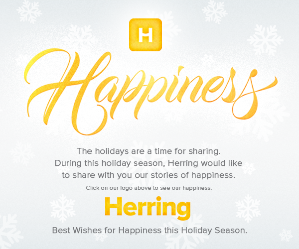 Happy Holidays From Herring